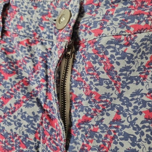 Cabi Women's  Palm Beach Print Women's Ankle Crop Pants Size 8 - Picture 5 of 15